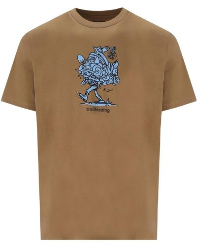 Carhartt S/s trailblazer buffalo t-shirt - Natur