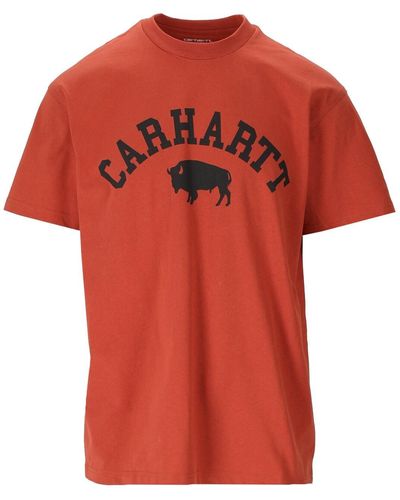 Carhartt T-shirt s/s locker - Rosso