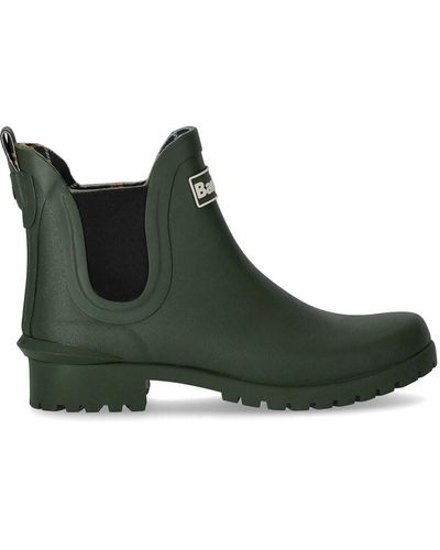 Barbour Wilton Olijf Chelsea Laars - Groen