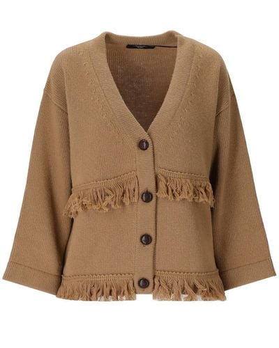 Weekend by Maxmara Paprica Camel Vest - Bruin