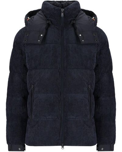Save The Duck Albus Hooded Padded Jacket - Blue