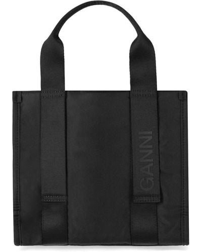 Ganni Tech Handbag - Black