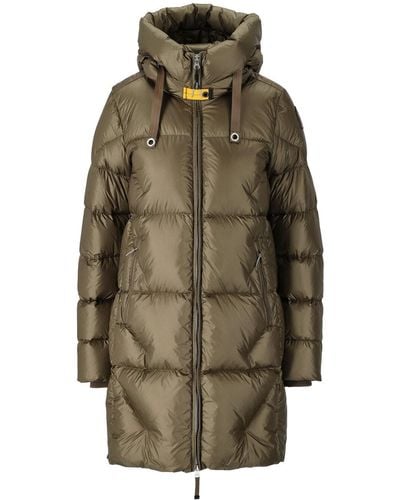 Parajumpers Janet Long Padded Coat - Green
