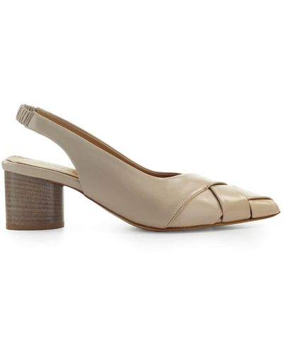 Halmanera Décolleté slingback conny tortora - Multicolore