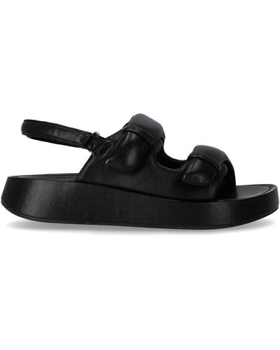 Ash Vinci sandalia de plataforma - Negro