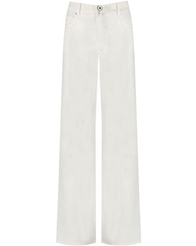 Weekend by Maxmara Jeans cropped medina - Bianco