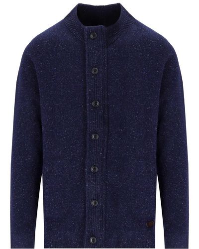 Barbour Essential tisbury es cardigan - Blau