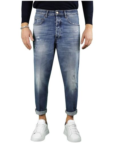 Don The Fuller Orlando Carrot Fit Jeans - Blue