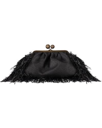 Weekend by Maxmara Clutch pasticcino belford medium nera - Nero