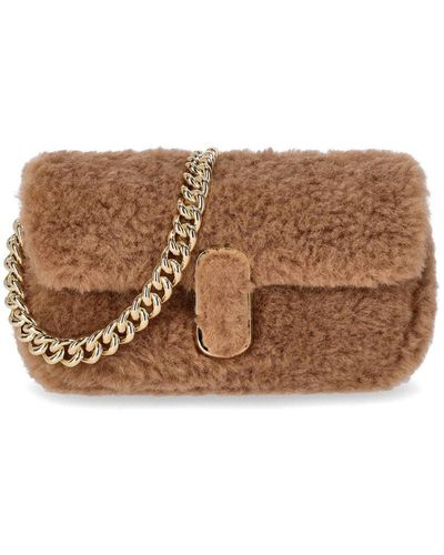 Marc Jacobs Bolso the teddy j marc mini camel - Marrón