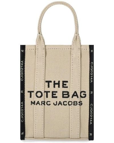 Marc Jacobs The Jacquard Crossbody Tote Warm Sand Bag - Natural
