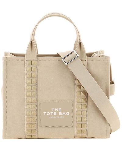 Marc Jacobs The medium studded tote handtasche - Natur