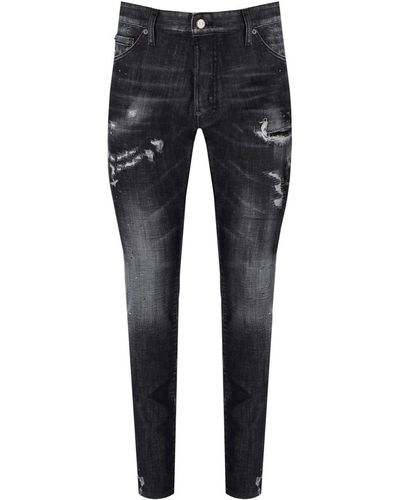DSquared² Jeans cool guy grigio antracite - Nero