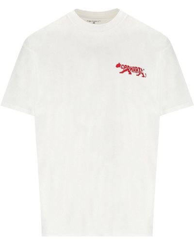 Carhartt T-shirt s/s rocky bianca - Bianco