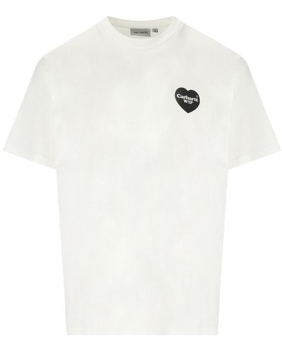 Carhartt S/s Heart Bandana T-shirt - Wit