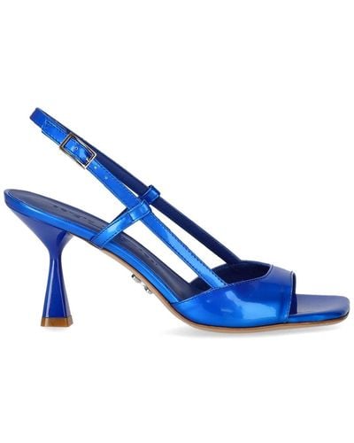 Sergio Levantesi Ilenia Electric Heeled Sandal - Blue