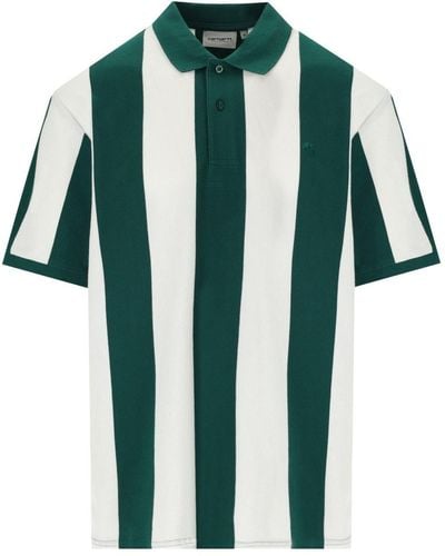Carhartt S/S Hinton And Polo Shirt - Green