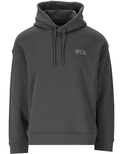 Emporio Armani Sudadera con capucha antracita - Gris