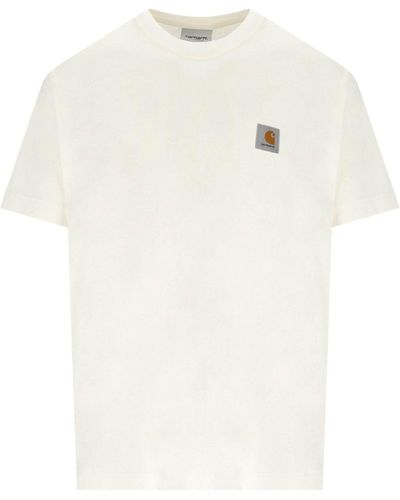 Carhartt S/s Nelson Wax T-shirt - White