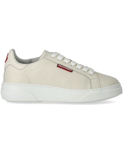 DSquared² Sneaker bumper crema - Bianco
