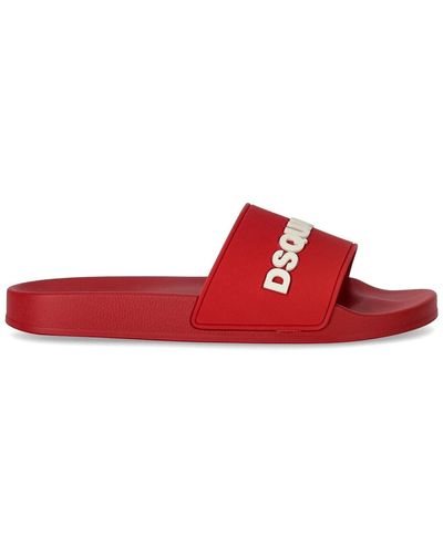 DSquared² Slippers - - Heren - Rood