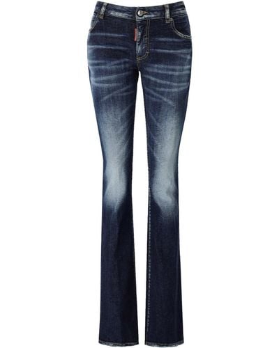 DSquared² Flare twiggy Jeans - Blauw