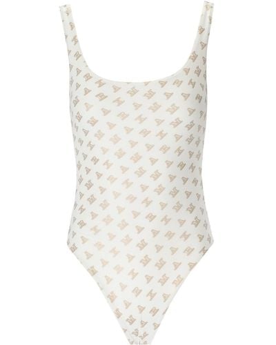 Max Mara Beachwear Clarice White Swimsuit