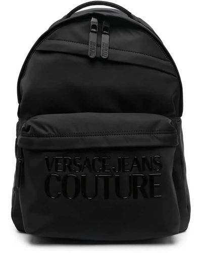 Versace Jeans Couture Iconic Logo Rugzak - Zwart