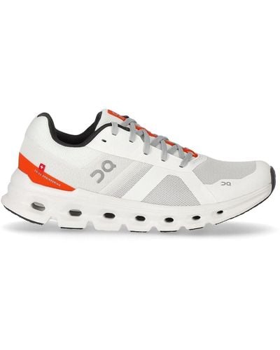 On Shoes Cloudrunner White Sneaker