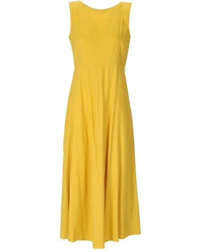 Weekend by Maxmara Scafati Yellow Dress