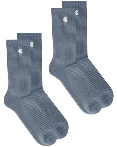 Carhartt Madison Froasted Blue Socks Pack