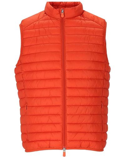 Save The Duck Gilet adamus - Rosso