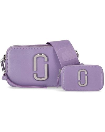 Marc Jacobs The Utility Snapshot Lavender Crossbody Bag - Purple