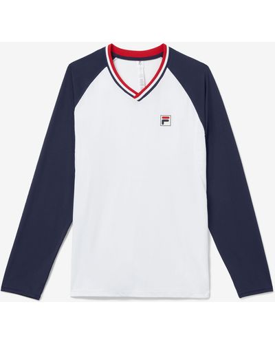 Fila Essentials H Long Sleeve Top - Blue