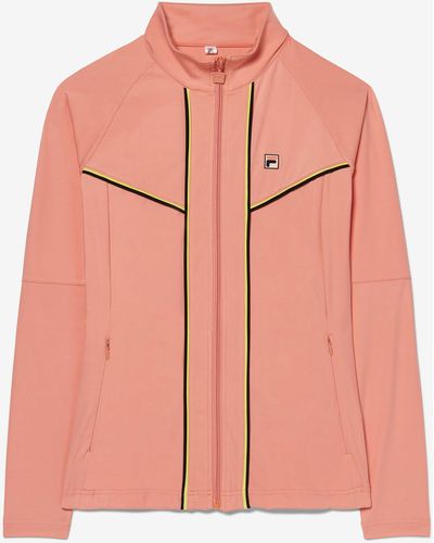 Fila Backspin Track Jacket - Pink