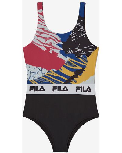 Fila Laghetto All-over Print Bodysuit - Multicolor