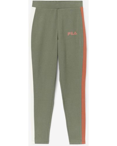 Fila Sport Fleece Mid Rise Women's Black Leggings with Back Zip Pocket Size  XL | eBay