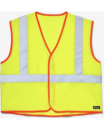 Fila High Visibility Work Vest - Yellow
