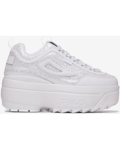 Fila Disruptor 2 Wedge Special Glitter - White