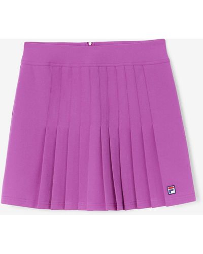 Fila Amy Pleated Skirt - Purple