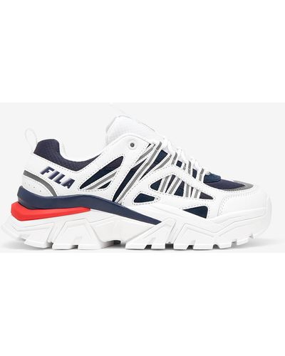 White Fila Chunky Sneakers for Women - Up to 63% off | Lyst