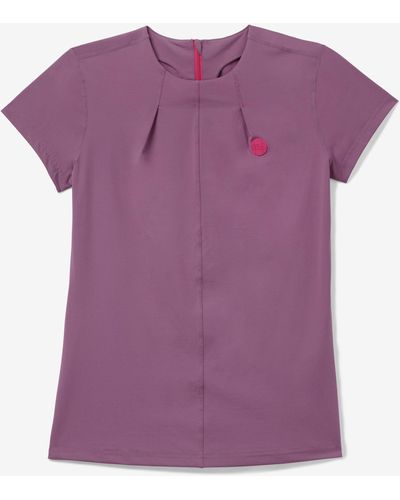 Fila Kick Serve Short Sleeve Top - Purple