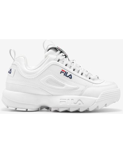 Fila Disruptor Ii Premium Sneaker in White | Lyst