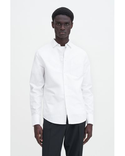 Filippa K Tim Oxford Shirt - White