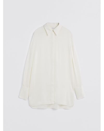 Filippa K Leah Silk Shirt - White