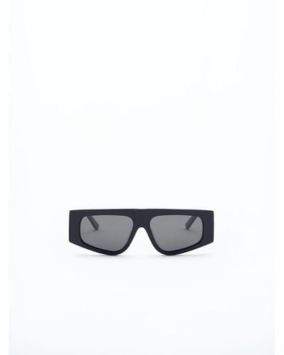 Filippa K Angled Acetate Sunglasses - White
