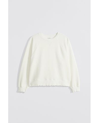 Filippa K Raglan Sweatshirt - White