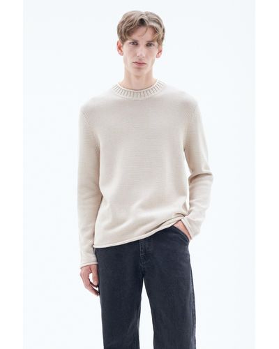 Filippa K Rolled Hem Sweater - White
