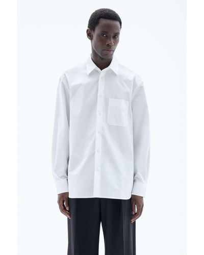Filippa K Relaxed Poplin Shirt - White