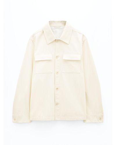 Filippa K Cotton Workwear Jacket - White